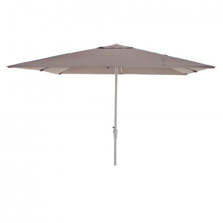 Umbrele - Umbrela terasa, aluminiu/poliester, 285 x 285 cm, H 271 cm, bej