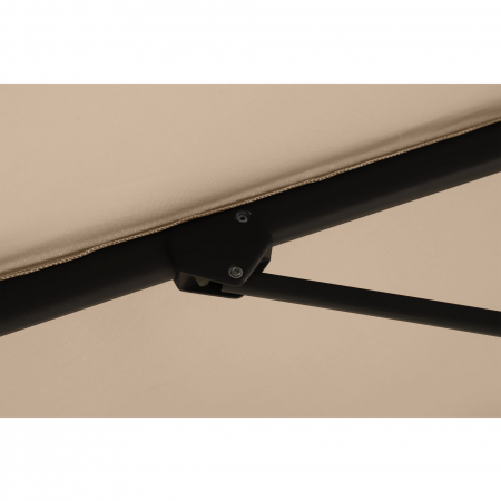 Umbrela terasa cu brat lateral, otel/poliester, 290 x 290 cm, H 235 cm, [7]