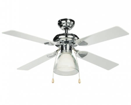 Corpuri de iluminat interior - Ventilator de tavan cu lustra, diametru 106 cm, 50W, cu dulie E27 max. 1x60W, 3 trepte viteza, zgomot redus