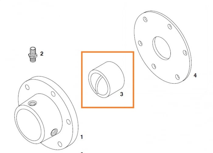 Bucsa agitator cuva Putzmeister P715 cod 235087005 [2]