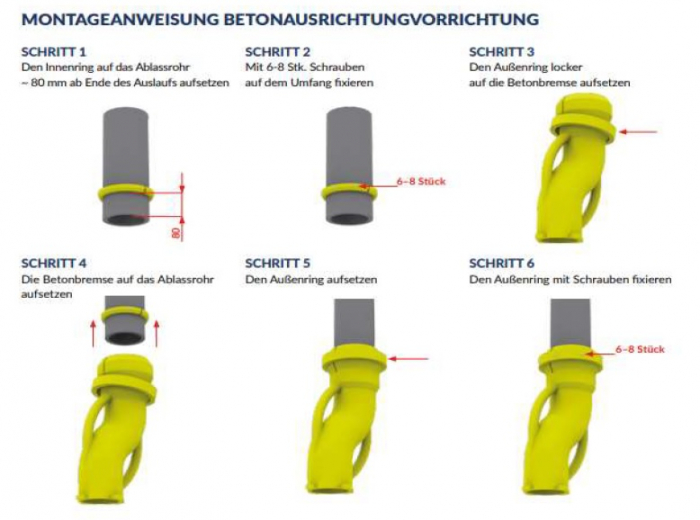 Tub S din poliuretan pentru furtun pompa beton [4]
