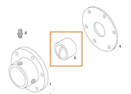 Bucsa agitator cuva Putzmeister P715 cod 235087005 [1]