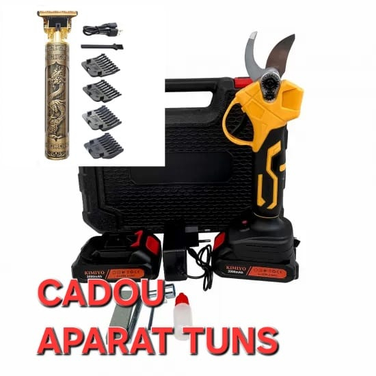 Foarfeca de gradina cu 2 acumulatori,  pentru vita de vie si crengi, 88V, 2Ah [1]