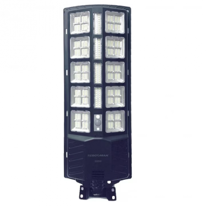 Lampa stradala solara integrata cu telecomanda, Putere - 300 W, culoare negru [1]