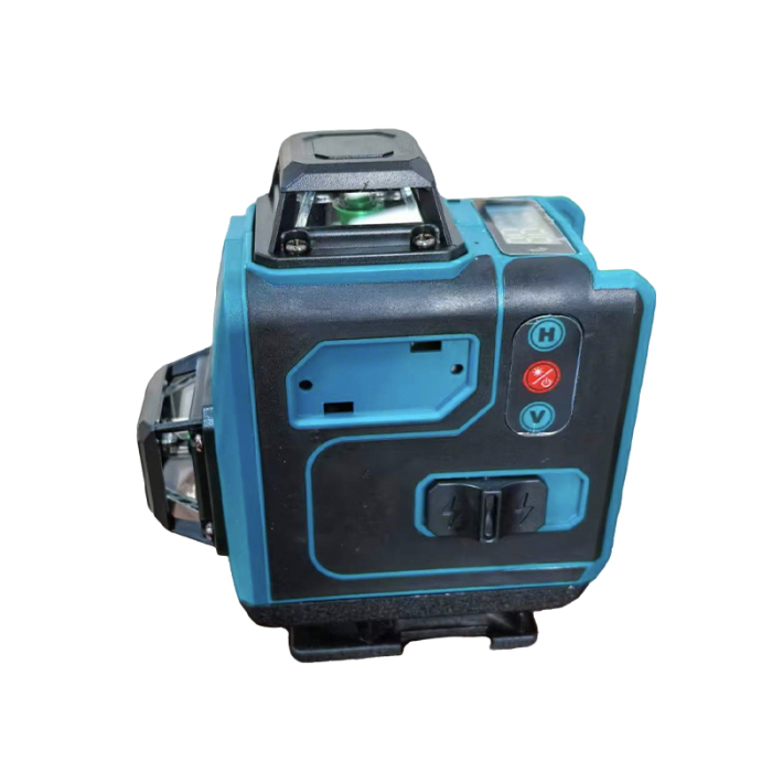 NIVELA LASER   PROFESIONALA 4D 16  LINII VERZI 2 ACUMULATORI AFISAJ ELECTRONIC [3]