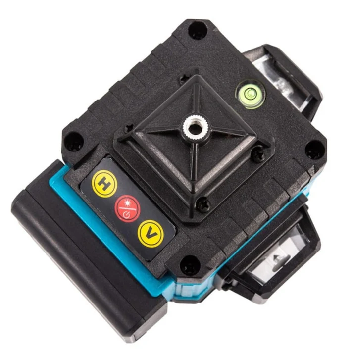 Nivela Laser Profesională 4D 16 Linii 360° cu Linii Verzi - 2 Baterii Li-ion, Telecomandă + Trepied, Servietă Transport [4]