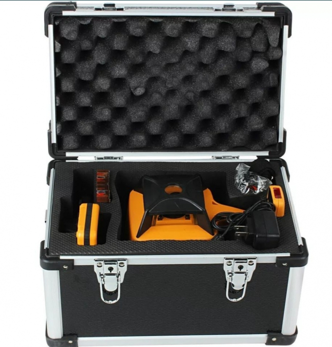 Nivele laser rotativa raza de actiune 500m , trepied 165 cm rigla 5m [5]