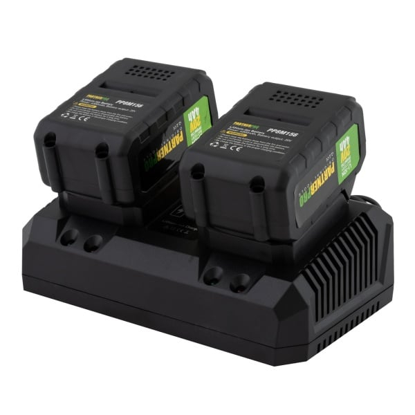Suflanta pe acumulator PARTNERPRO PP8A519 , 2x20V 4Ah, 1 incarcator dublu, 9000-19000 RPM, 55 m/s [5]