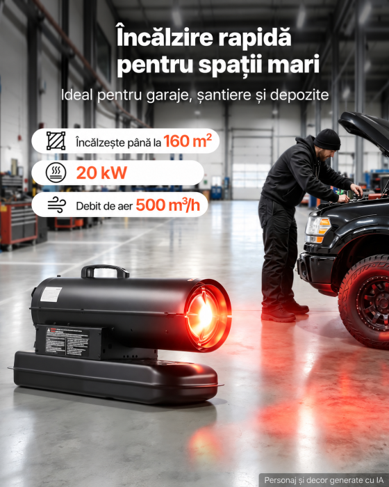 TUN CALDURA PE MOTORINA 20 KW 500 m³/h [8]