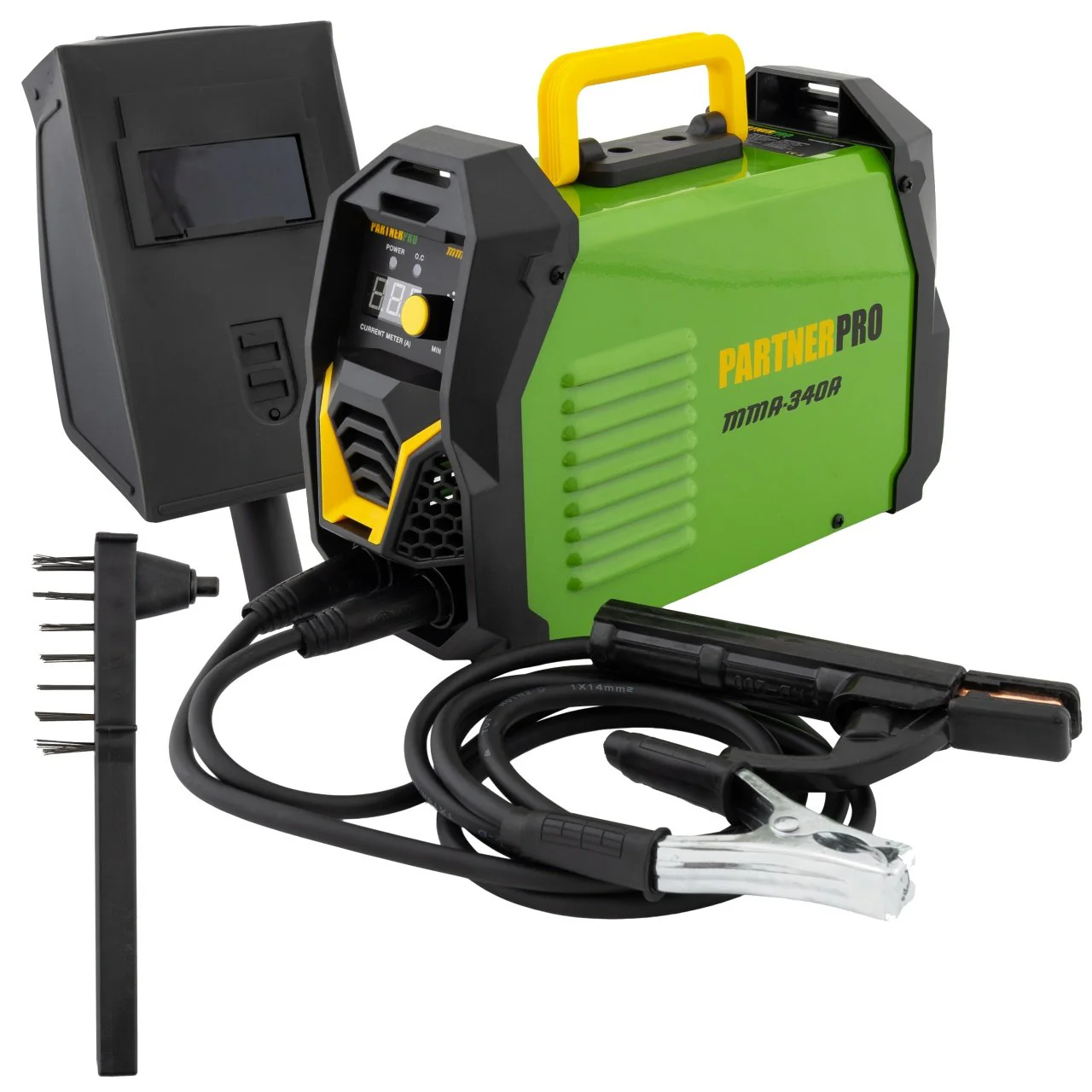 Aparat de sudura PARTNERPRO MMA 340A, Invertor, 340A, Afisaj Digital, Clasa F, IP21 [2]