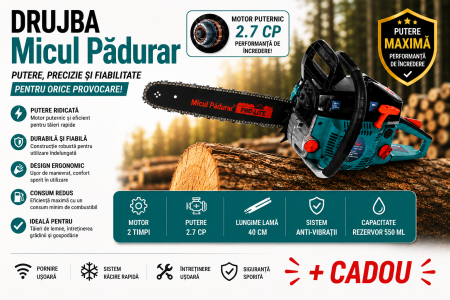 Produse - Drujba 5200 Micul Padurar VERDE