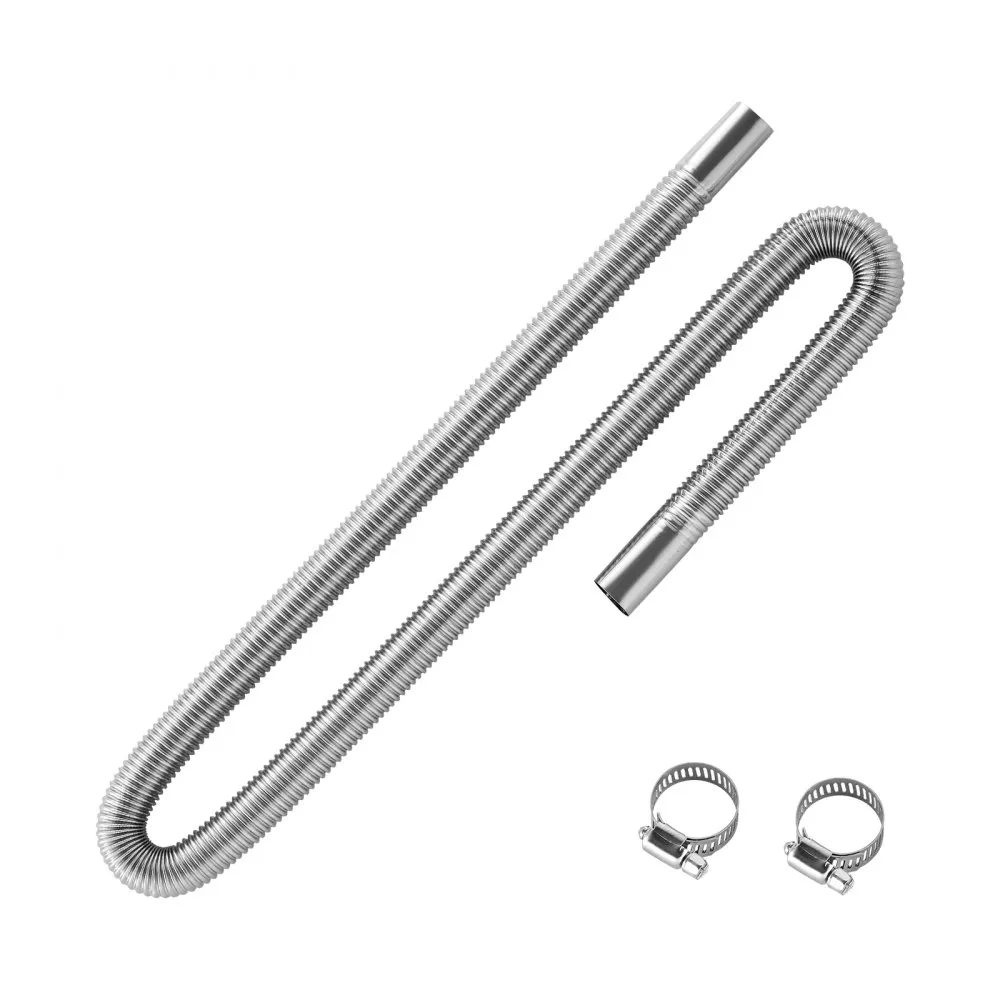 SIROCOURI , WEBASTO - Furtun de evacuare VEVOR, țeavă de evacuare flexibilă pentru încălzitor diesel de 120 CM