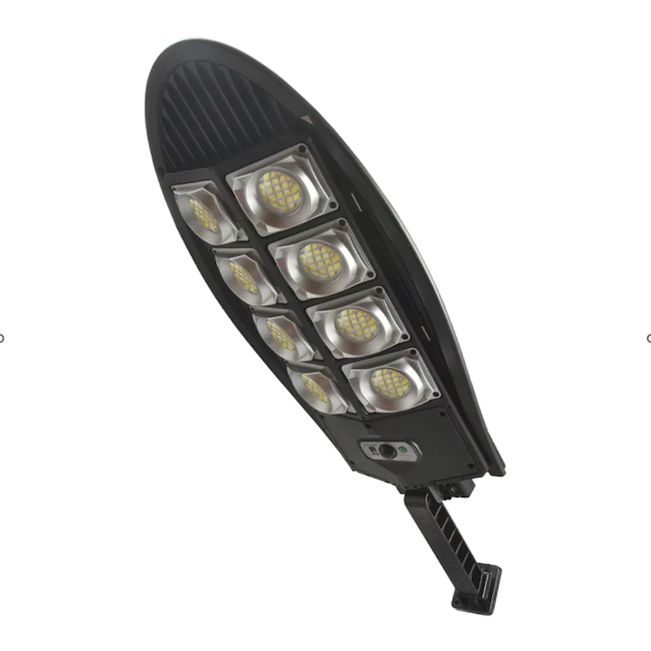 LAMPI SOLARE - Lampa Stradala cu Incarcare Solara, LED, 60W, Negru, Model W788A-4