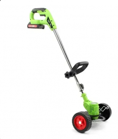 Motocoasa electrica 48V, 4000 mAh, 18000 RPM, cu acumulatori si roti [1]