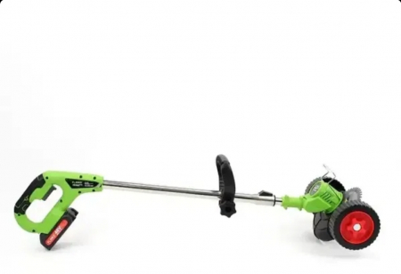 Motocoasa electrica 48V, 4000 mAh, 18000 RPM, cu acumulatori si roti [2]