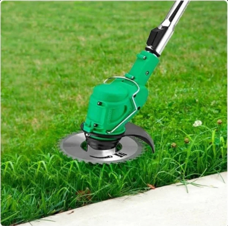 Motocoasa Cositoare Electrica cu 2 Acumulator, 48V, 4000 MAH, Brat Ajustabil, 18.000 RPM [2]