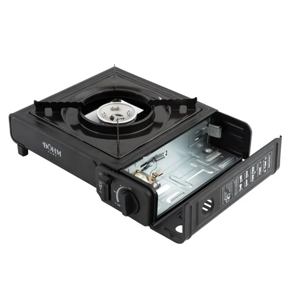 OFERTA Plita cu un arzator pe gaz SI Set 13 Piese Vase Gatit CAMPING [2]