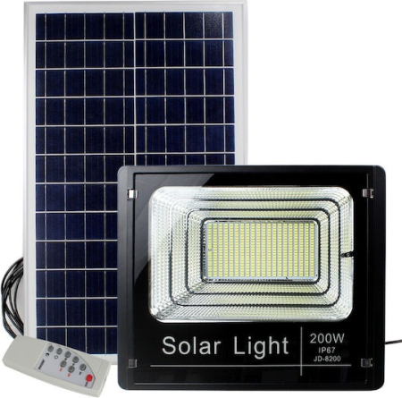 LAMPI SOLARE - PROIECTOR SOLAR 200W CU TELECOMANDA