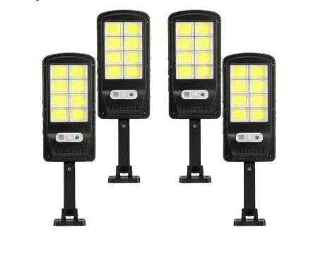 Pachet 4x Lampa Solara 8 Celule IP67 Senzor de Miscare [1]