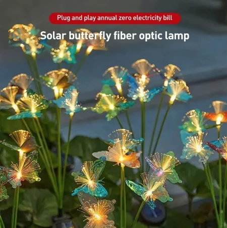 Set 4 x Lampa solara LED fluturasi  (9FLUTURI/LAMPA) 75cm [1]