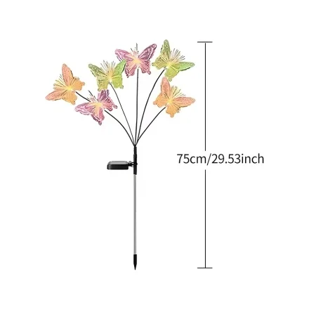Set 4 x Lampa solara LED fluturasi  (9FLUTURI/LAMPA) 75cm [3]