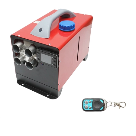 SIROCOURI , WEBASTO - Sirocou, incalzitor stationar portabil 12-24V, 5KW, display LCD, cu telecomanda si bujie Kyocera Breckner Germany