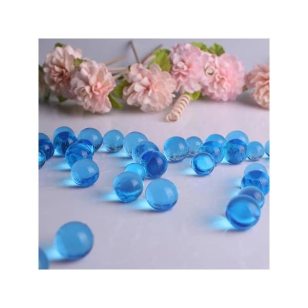 Bile decorative din hidrogel, albastru,10 g, biodegradabile [1]