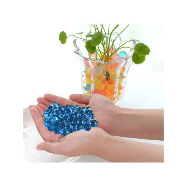 Bile decorative din hidrogel, albastru,10 g, biodegradabile [1]