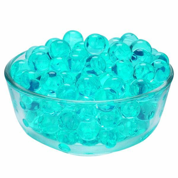 Bile decorative din hidrogel, bleu turqoise,10 g, biodegradabile [4]