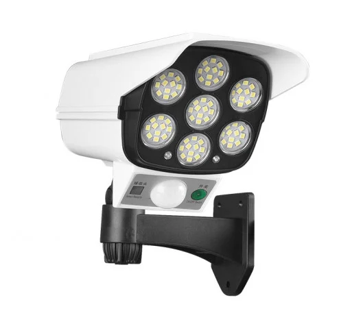 Camera falsa de securitate 2 in 1 cu proiector solar si senzor de miscare [1]