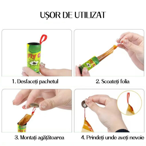 Capcane muste cu lipici (set 10 bucati) [2]