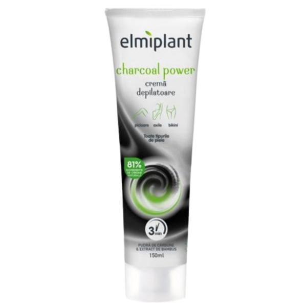 Crema depilatoare Elmiplant Charcoal Power pentru toate tipurile de piele, 150ml [1]