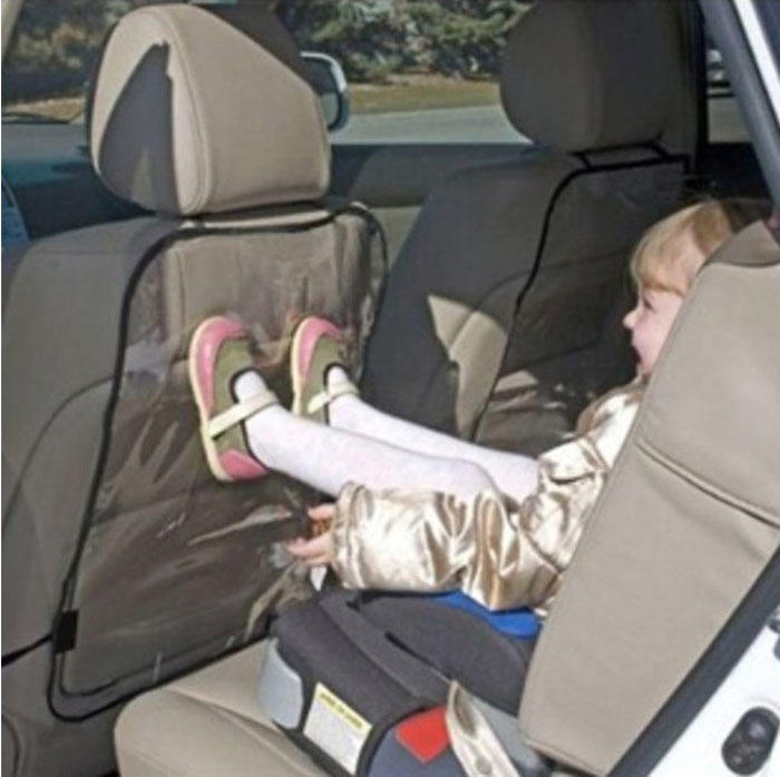 Husa de protectie spatar scaun auto, transparenta [3]