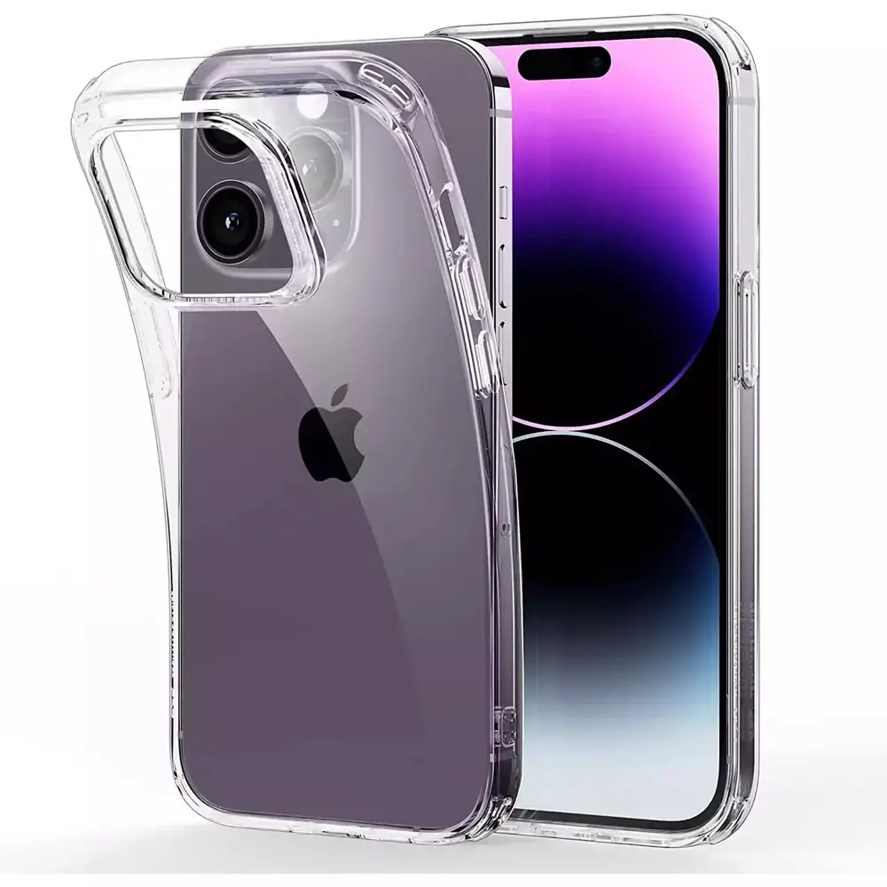 Husa pentru Apple iPhone 16 Pro MAX Invisible Shield Silicon Antisoc 1.5 mm  Transparenta [1]