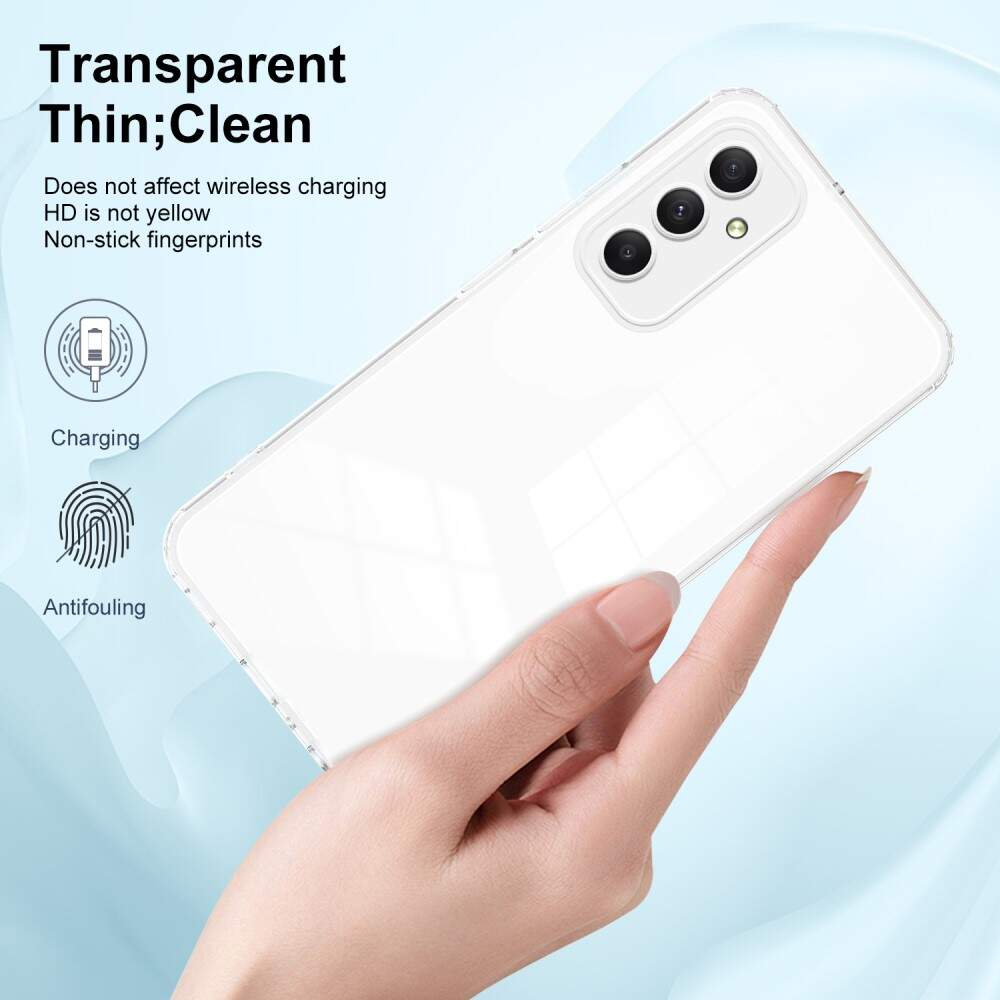 Husa protectie compatibila cu Samsung Galaxy A35 5G, Ultra Slim, din silicon, Transparenta [3]