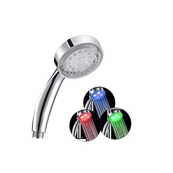 Para (cap) de dus luminata, LED 3 culori cu senzor pentru temperatura apei [1]
