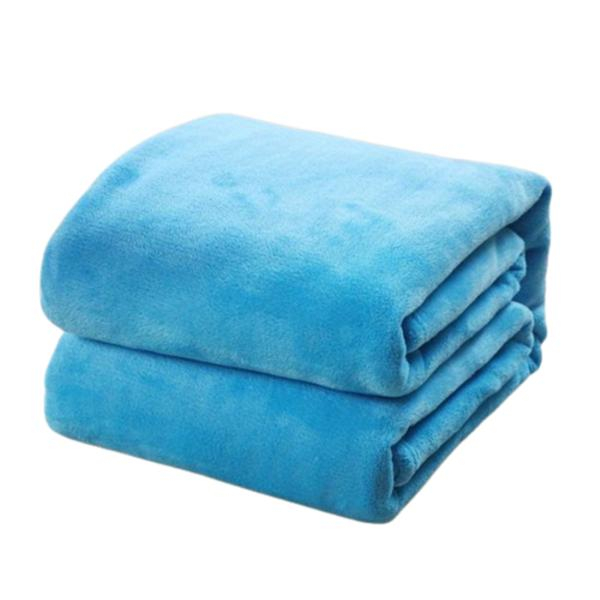 Patura Coccolino moale si pufoasa pentru 2 persoane, 200X230 cm, Bleu [2]