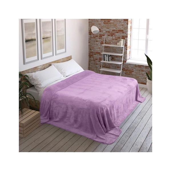 Patura Coccolino moale si pufoasa pentru 2 persoane, 200X230 cm, Lila (Mov deschis) [1]