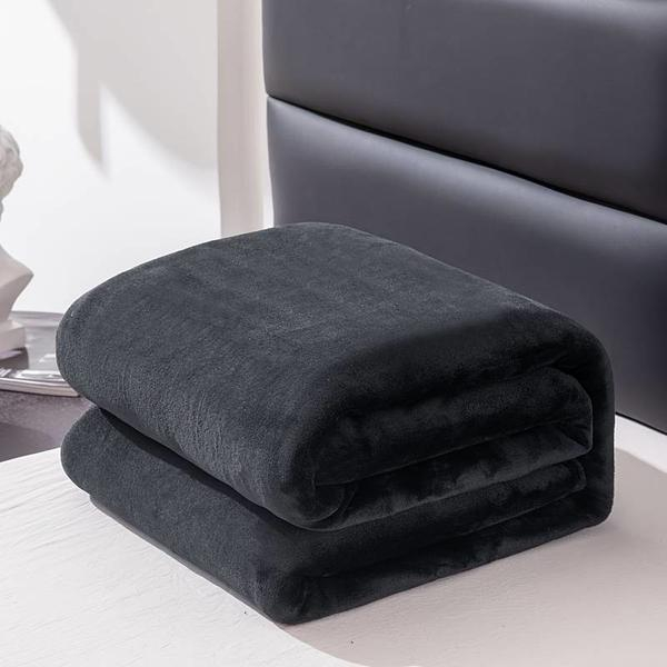 Patura Coccolino moale si pufoasa pentru 2 persoane, 200X230 cm, Negru [1]