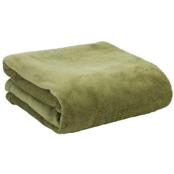 Patura Coccolino moale si pufoasa pentru 2 persoane, 200X230 cm, Verde [2]