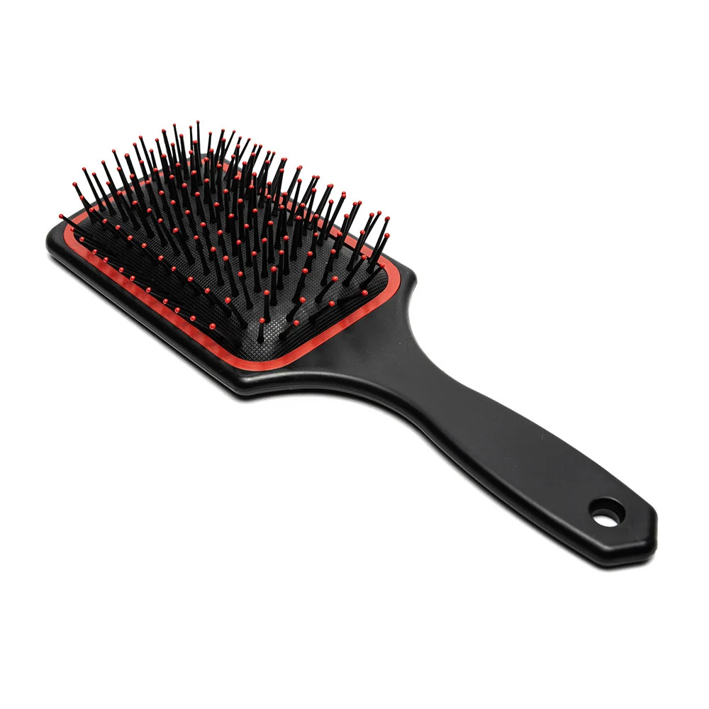 Perie profesionala pentru par, negru cu decor diverse culori [3]