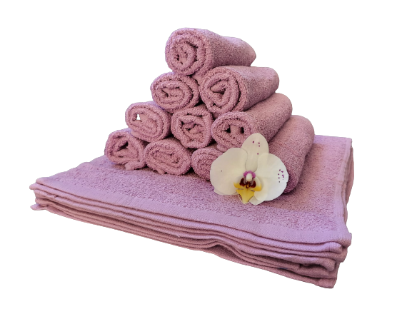 Set 10 prosoape pentru bucatarie, 30x30 cm, 100% bumbac, Lila [1]