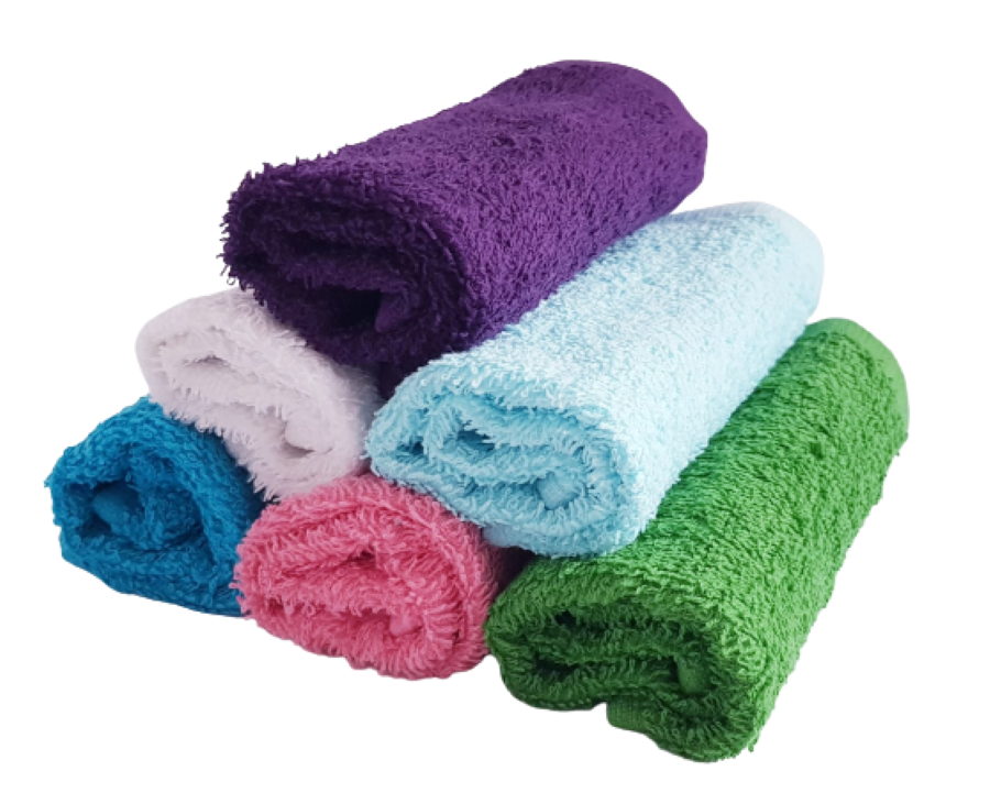 Set 10 prosoape pentru bucatarie, 30x30 cm, 100% bumbac, multicolor [2]