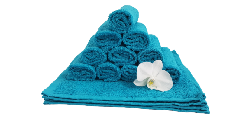 Set 10 prosoape pentru bucatarie, 30x30 cm, 100% bumbac, Turquoise [2]