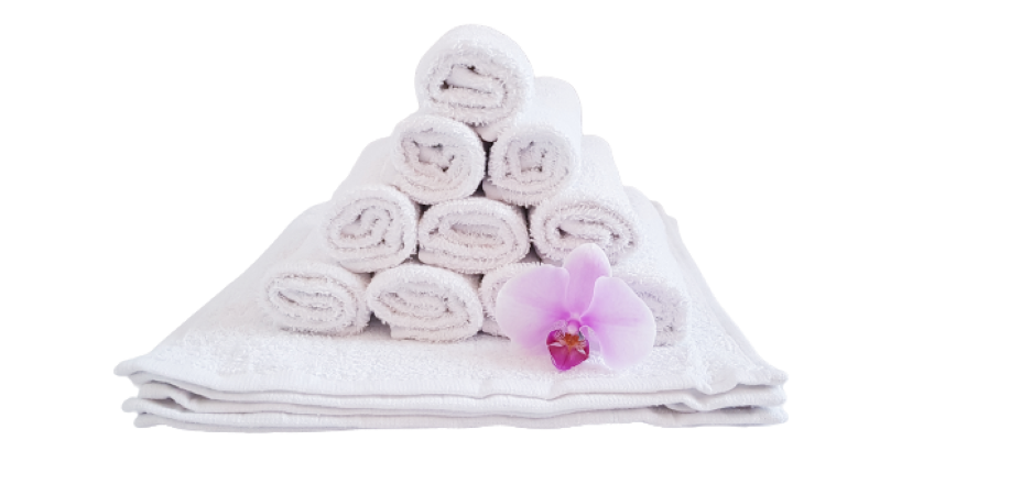 Set 5 prosoape pentru bucatarie, 30x30 cm, 100% bumbac, Alb [1]