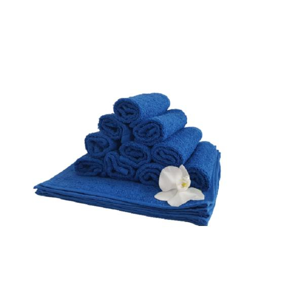 Set 5 prosoape pentru bucatarie, 30x30 cm, 100% bumbac, Albastru [1]