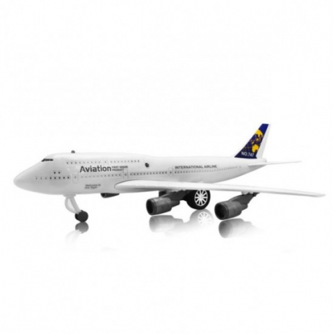 Jucarii, copii si bebe - Avion Jumbo No.747 cu Sunet