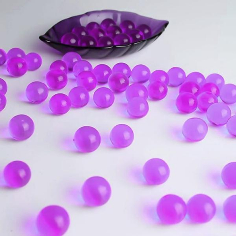 Home & Deco - Bile decorative din hidrogel, mov, 10g, biodegradabile