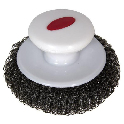 Curatenie & Intretinere - Burete de Sarma cu Maner pentru Vase 10 cm