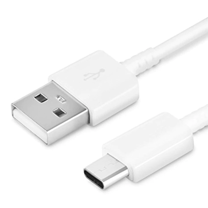 Accesorii Telefoane - Cablu USB-A 2.0 la USB type C, 1metru, silicon Alb